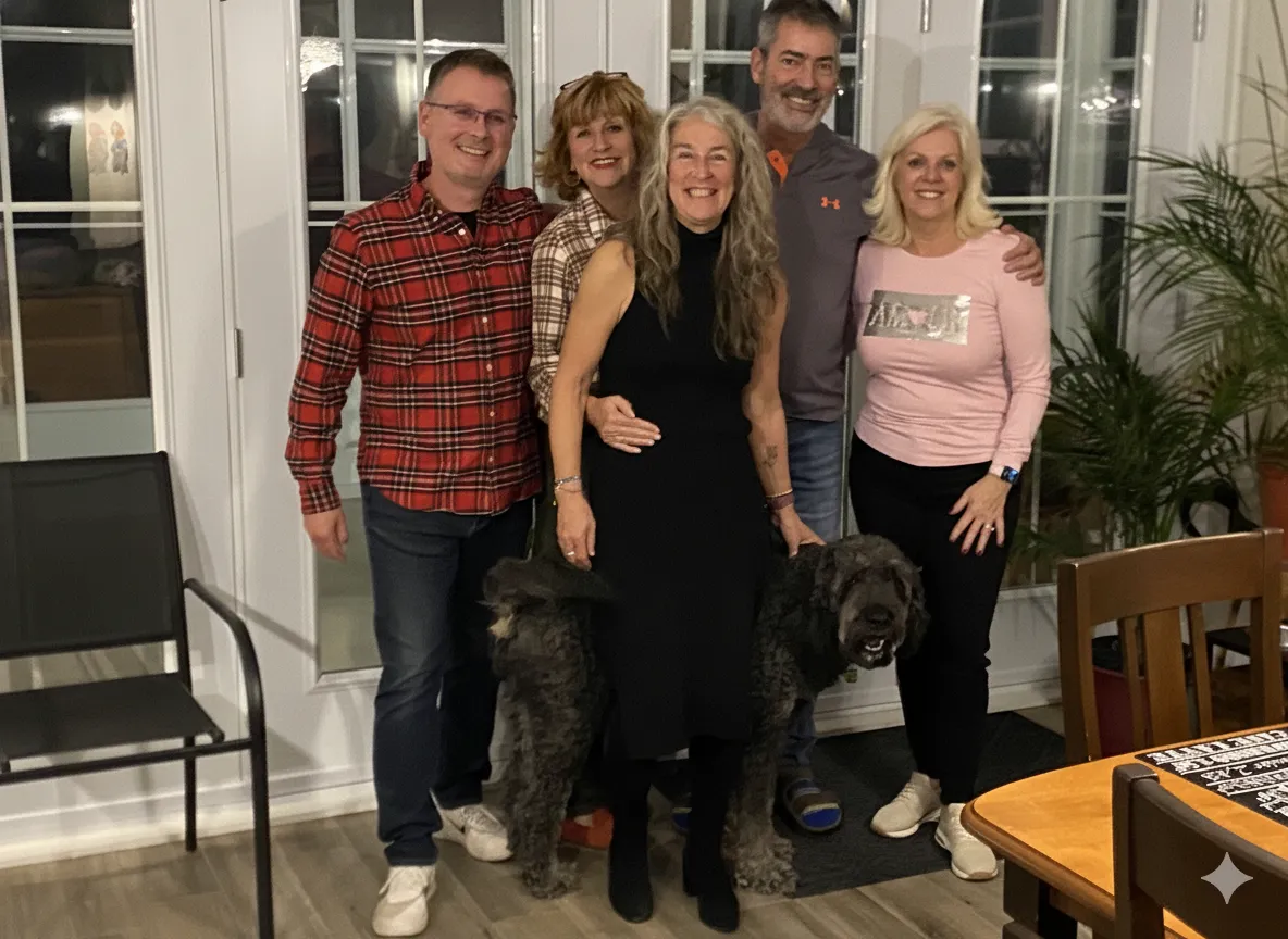 Membres du conseil d'administration du Club Pickleball Lac-Brome